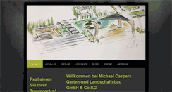 Desktop Screenshot of caspers-garten.com