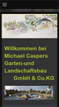 Mobile Screenshot of caspers-garten.com